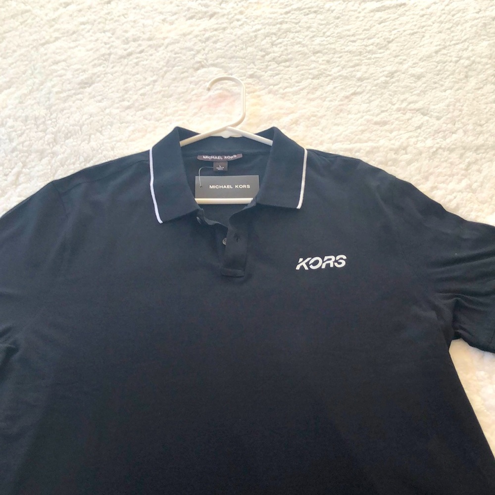 Black Michael Kors Polo
